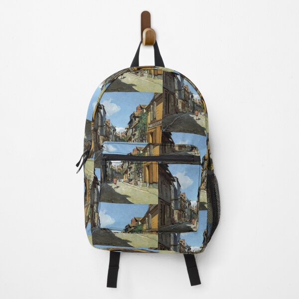 Item preview, Old French Village Street in Sunlight designed and sold by artofuniverse.