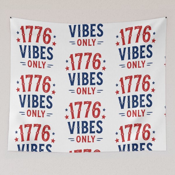 Item preview, 1776 Vibes- patriotic design designed and sold by RahRahsCreation.
