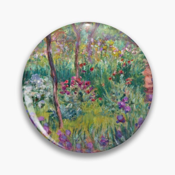 Item preview, Iris Garden at Giverny in Bloom designed and sold by artofuniverse.