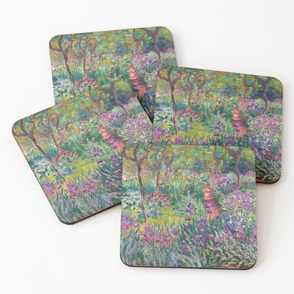 Item preview, Iris Garden at Giverny in Bloom designed and sold by artofuniverse.