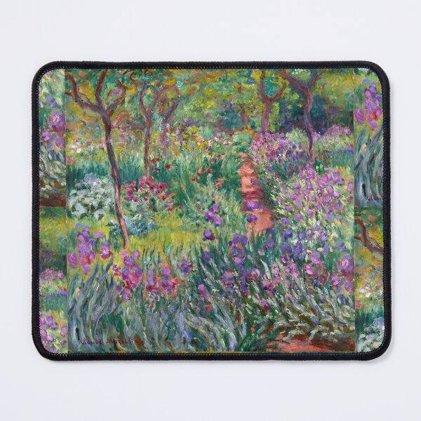 Item preview, Iris Garden at Giverny in Bloom designed and sold by artofuniverse.