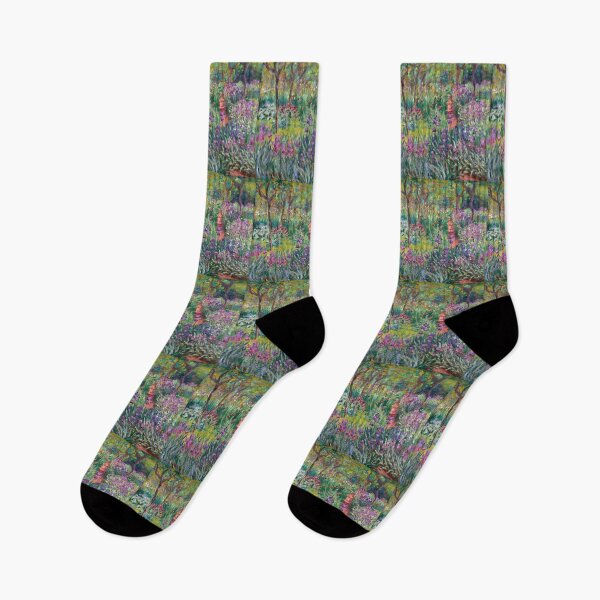 Item preview, Iris Garden at Giverny in Bloom designed and sold by artofuniverse.