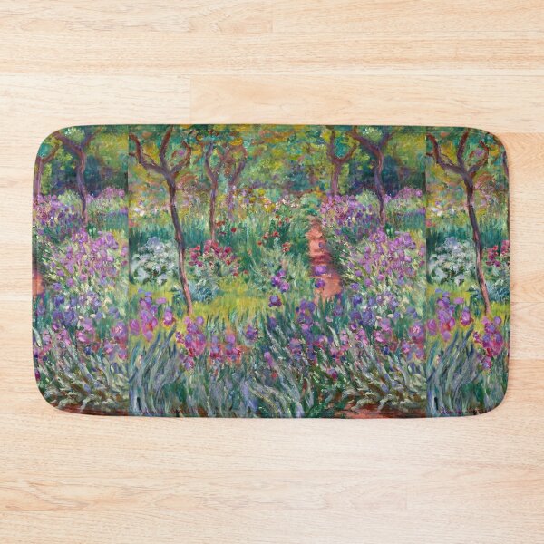 Item preview, Iris Garden at Giverny in Bloom designed and sold by artofuniverse.