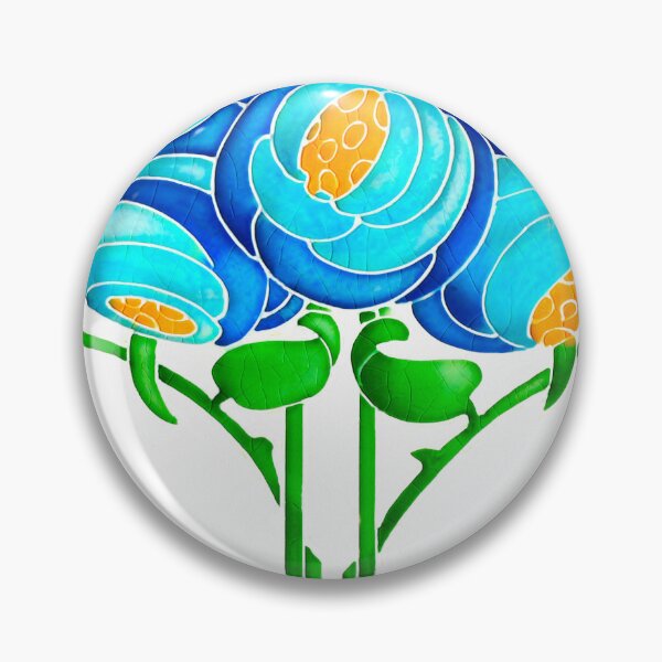 Item preview, Vintage Art Nouveau tile : blooms designed and sold by ImageMagic2024.