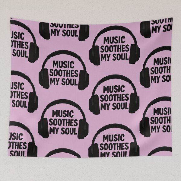 Item preview, Music Soothes My Soul designed and sold by SaikoDesigns.