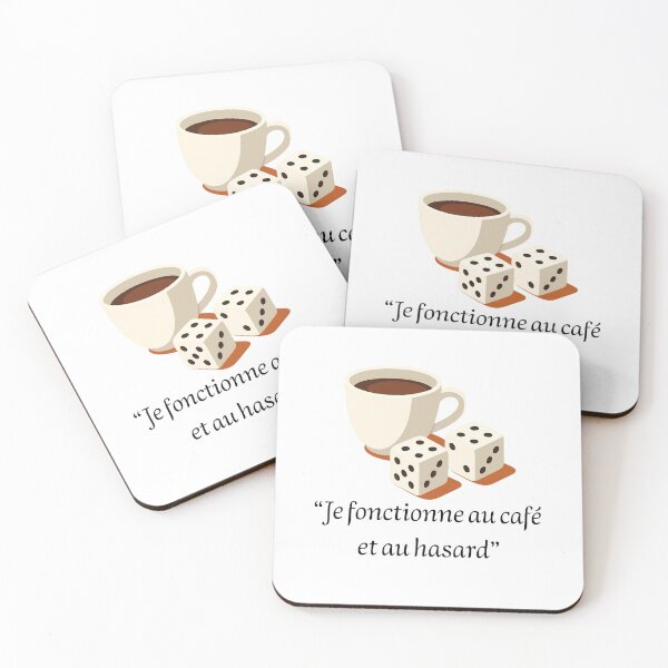 Item preview, Powered by Coffee and Luck designed and sold by Divini_.