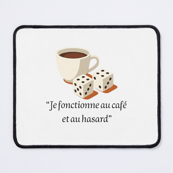 Item preview, Powered by Coffee and Luck designed and sold by Divini_.