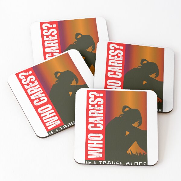 Item preview, If I Travel Alone, Who Cares? | Funny Solo Travel Vintage Adventure designed and sold by MagnetStyle.