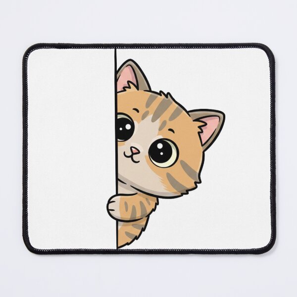 Item preview, Cute Peeking Tabby Cat designed and sold by MKDSN.