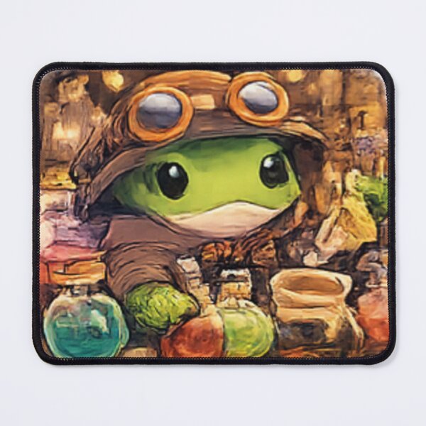 Item preview, Cute Steampunk Frog Inventor designed and sold by GUINewAlex.