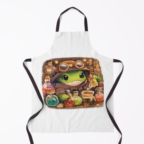 Item preview, Cute Steampunk Frog Inventor designed and sold by GUINewAlex.
