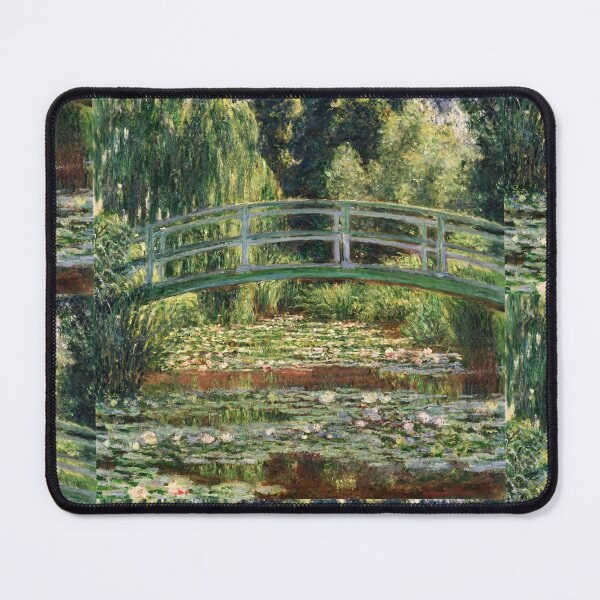Item preview, Japanese Bridge Over Water Lily Pond designed and sold by artofuniverse.