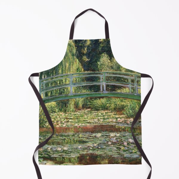 Item preview, Japanese Bridge Over Water Lily Pond designed and sold by artofuniverse.