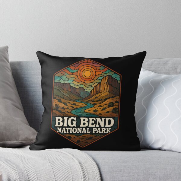 Item preview, Big Bend National Park Texas Stained Glass Art designed and sold by TomFrontierArt.