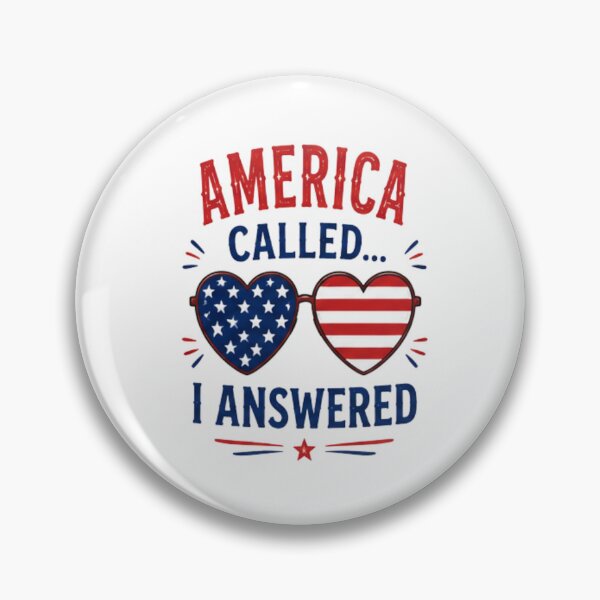 Item preview, America called...I answered- Stars and stripes design designed and sold by RahRahsCreation.