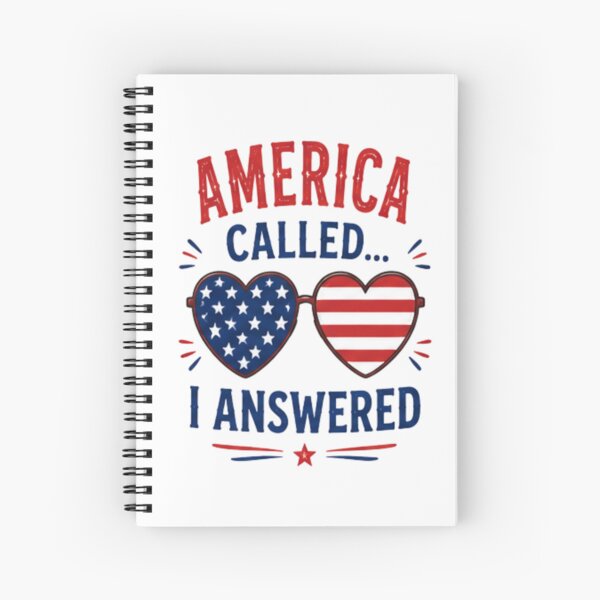Item preview, America called...I answered- Stars and stripes design designed and sold by RahRahsCreation.