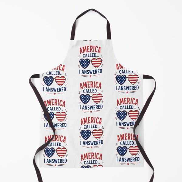 Item preview, America called...I answered- Stars and stripes design designed and sold by RahRahsCreation.
