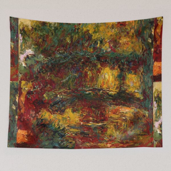 Item preview, Japanese Bridge at Giverny in Autumn designed and sold by artofuniverse.