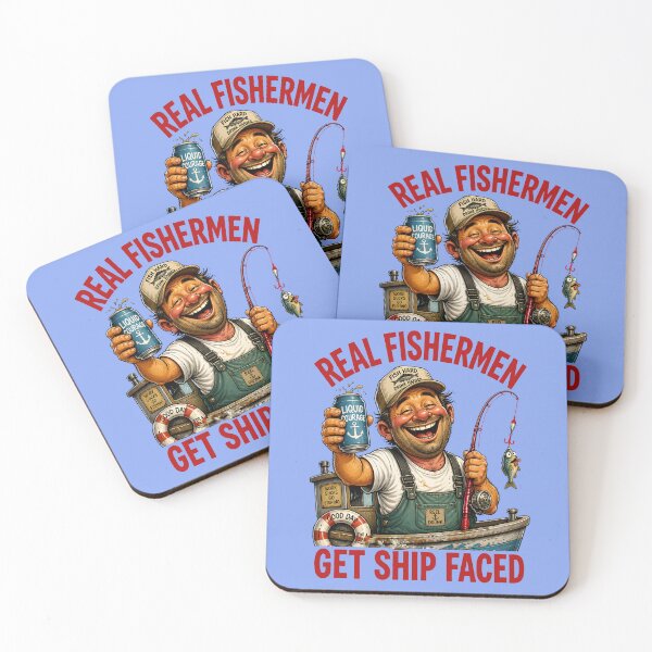 Item preview, REAL FISHERMEN GET SHIP FACED 11 designed and sold by DigitalandPhoto.