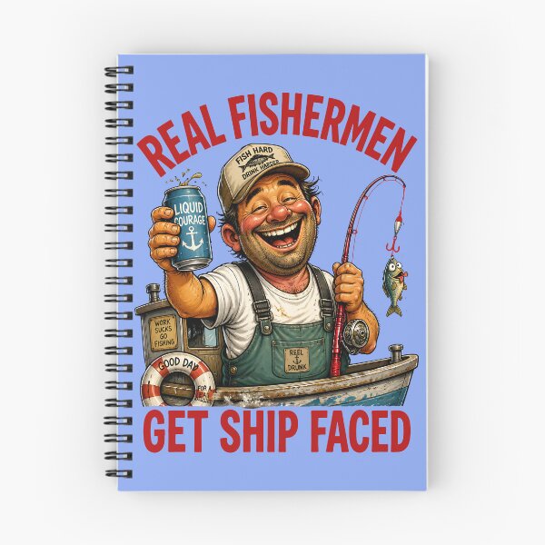 Item preview, REAL FISHERMEN GET SHIP FACED 11 designed and sold by DigitalandPhoto.