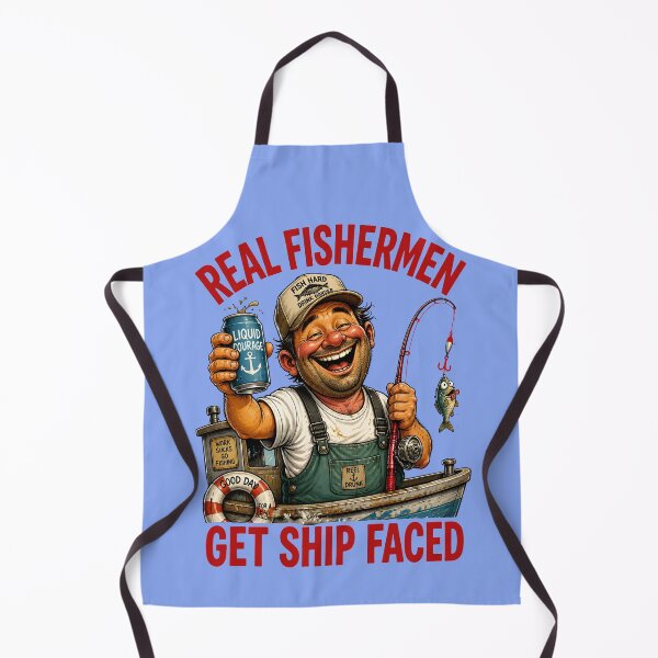 Item preview, REAL FISHERMEN GET SHIP FACED 11 designed and sold by DigitalandPhoto.