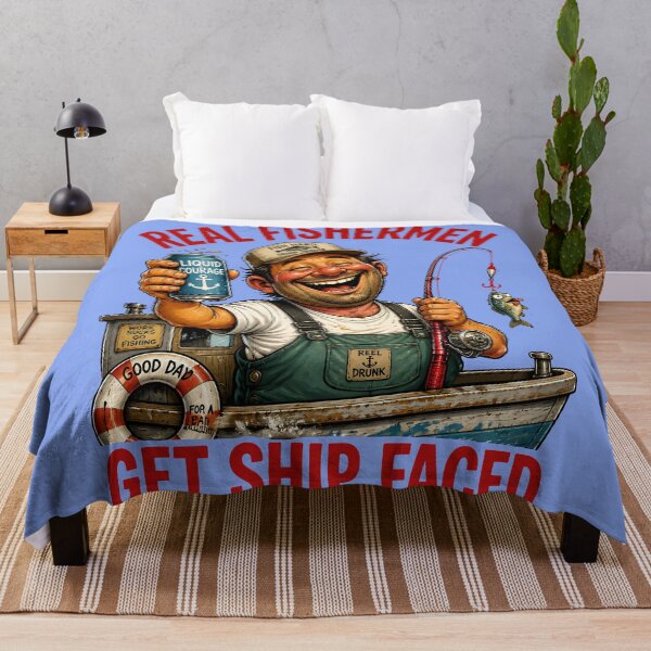 Item preview, REAL FISHERMEN GET SHIP FACED 11 designed and sold by DigitalandPhoto.