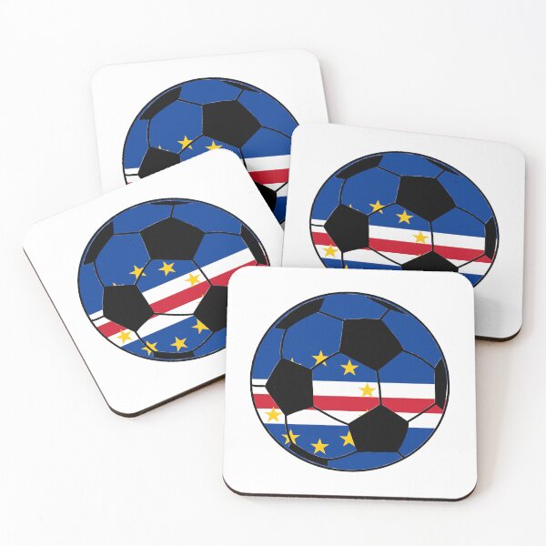 Item preview, Cape Verde Flag Soccer Ball designed and sold by FinalScoreClub.