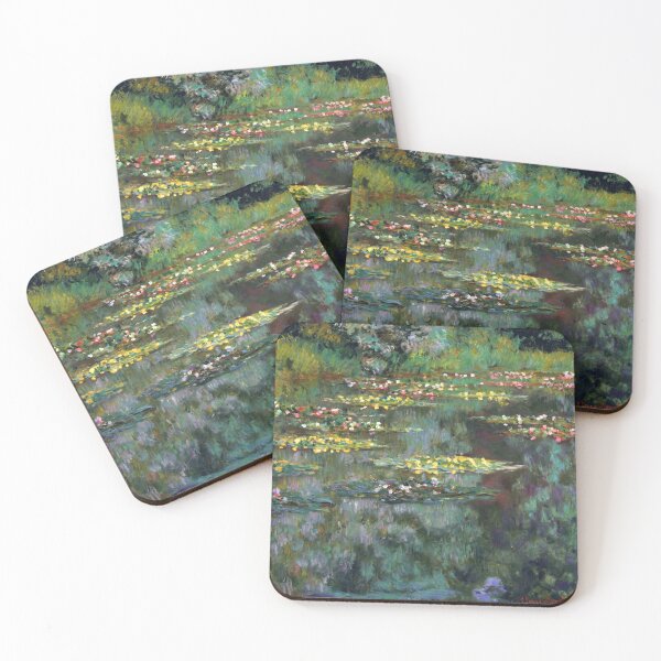 Item preview, Water Lilies Reflections on a Green Pond designed and sold by artofuniverse.