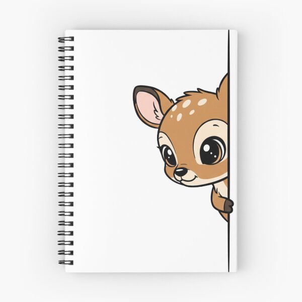 Item preview, Cute Peeking Baby Deer designed and sold by MKDSN.