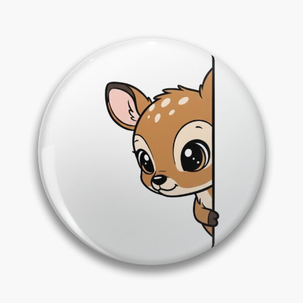 Item preview, Cute Peeking Baby Deer designed and sold by MKDSN.