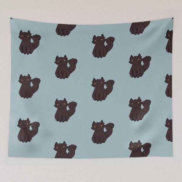 Item preview, Cartoon Black Cat Pet designed and sold by brewedinrain.
