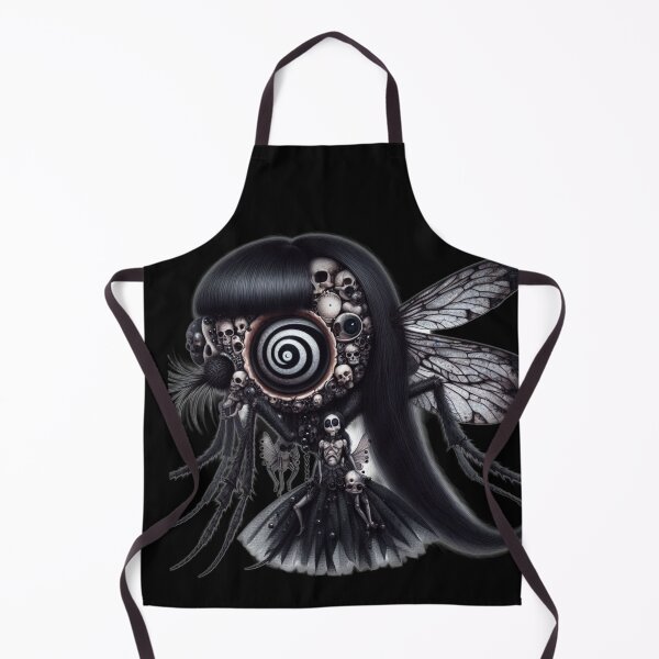 Item preview, Cosmic Fly Monster with Hypnotic Eye and Gothic Fairy Doll designed and sold by LujziWorld.