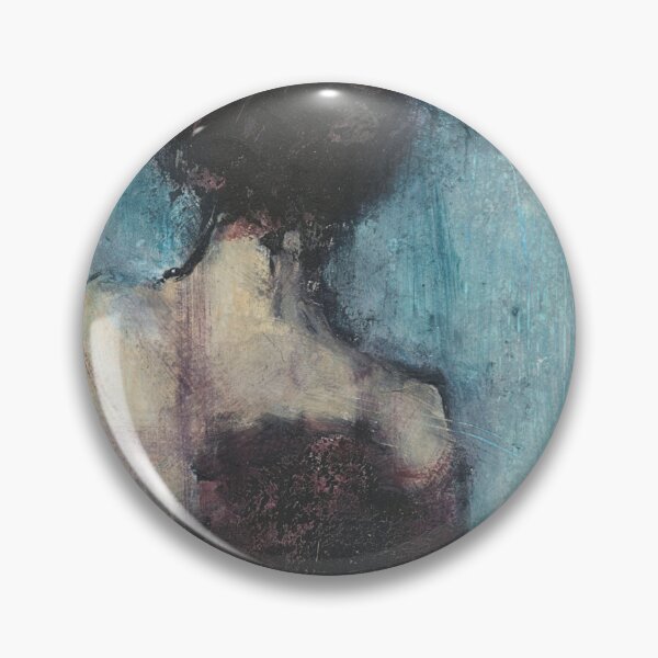 Item preview, Abstract Female Figure Painting Burgandy Blue designed and sold by BuckaBaby.