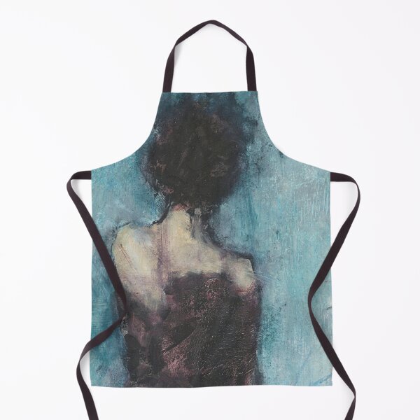 Item preview, Abstract Female Figure Painting Burgandy Blue designed and sold by BuckaBaby.