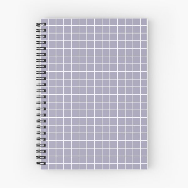 Item preview, Minimalist Lavender Grey Grid Phone Case for Girls | Periwinkle Checkered Journal for Students | Muted Purple Grid Pattern Blanket for Mom | Dusty Lavender Square Grid Tote Bag for Teachers designed and sold by VivaFy.