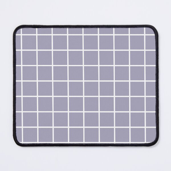 Item preview, Minimalist Lavender Grey Grid Phone Case for Girls | Periwinkle Checkered Journal for Students | Muted Purple Grid Pattern Blanket for Mom | Dusty Lavender Square Grid Tote Bag for Teachers designed and sold by VivaFy.
