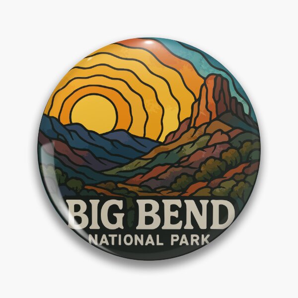 Item preview, Big Bend National Park Texas Trippy Travel designed and sold by TomFrontierArt.
