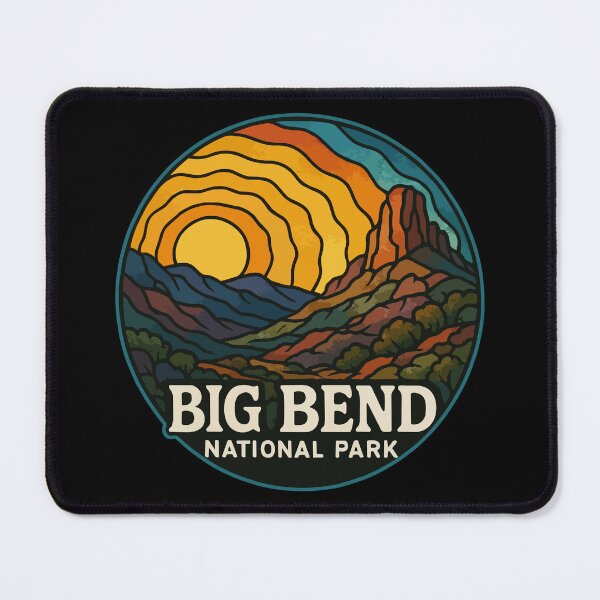 Item preview, Big Bend National Park Texas Trippy Travel designed and sold by TomFrontierArt.