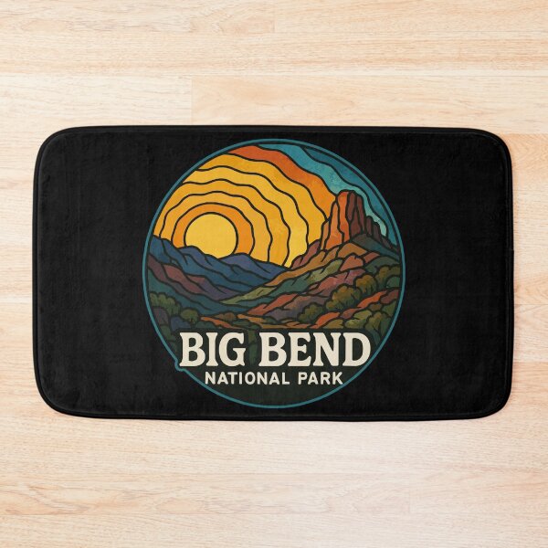 Item preview, Big Bend National Park Texas Trippy Travel designed and sold by TomFrontierArt.