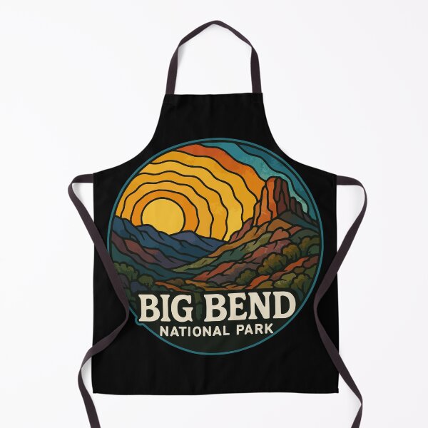 Item preview, Big Bend National Park Texas Trippy Travel designed and sold by TomFrontierArt.