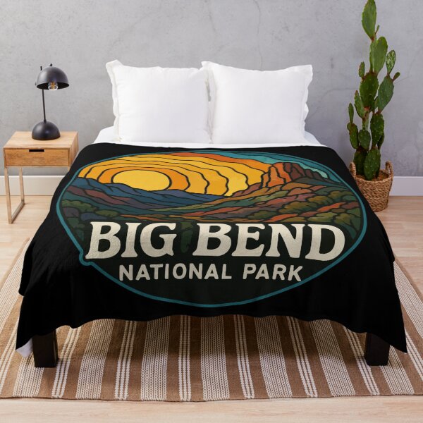 Item preview, Big Bend National Park Texas Trippy Travel designed and sold by TomFrontierArt.