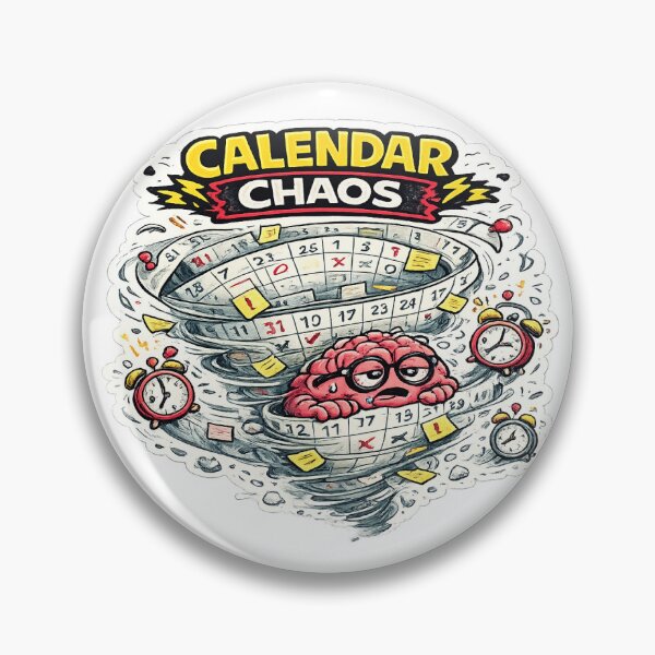 Item preview, Calendar Chaos designed and sold by WestonStudio.