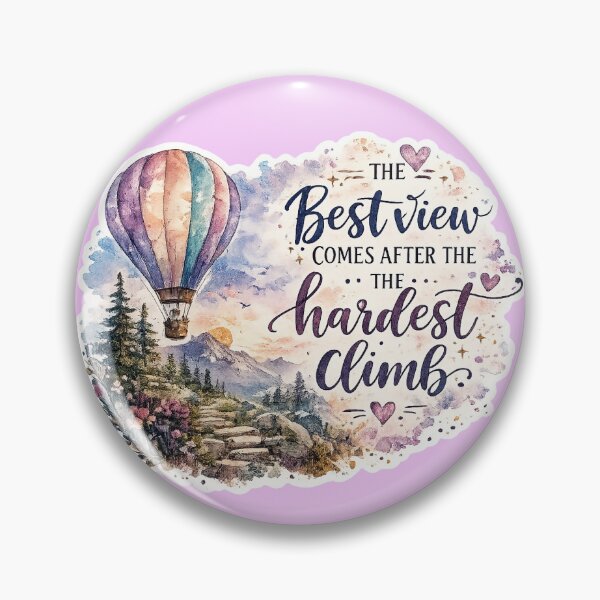 Item preview, The Best View Comes After Hardest Climb designed and sold by Spontane Minds.