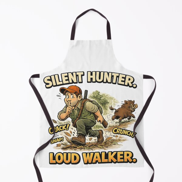 Item preview, Silent Hunter Loud Walker - Funny Hunting Design designed and sold by C6S5M.