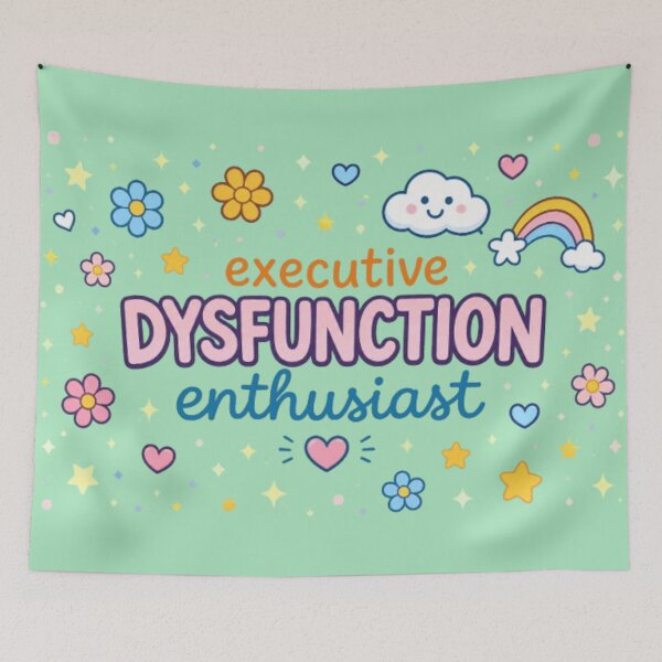 Item preview, Executive Dysfunction Enthusiast designed and sold by katienicole93.