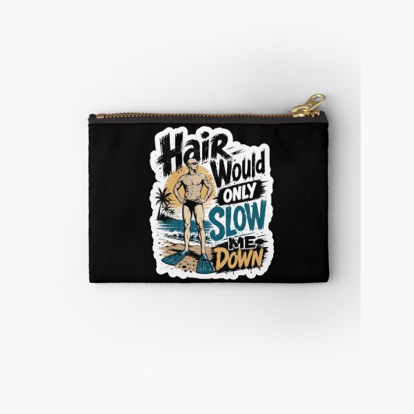 Item preview, Hair Would Only Slow Me Down Dad Humor designed and sold by Naitsebas.