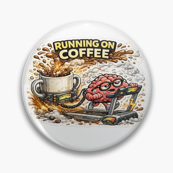 Item preview, Running On Coffee designed and sold by WestonStudio.