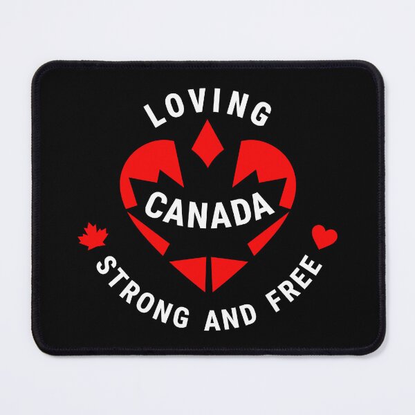 Item preview, Loving Canada, Strong and Free 2 (red and white) designed and sold by JMParadis.