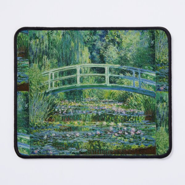 Item preview, Japanese Bridge Over Water Lily Pond designed and sold by artofuniverse.