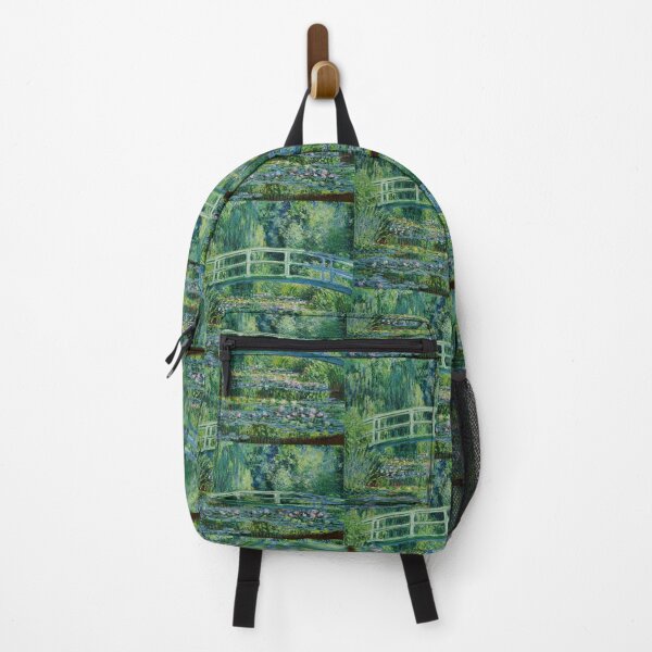 Item preview, Japanese Bridge Over Water Lily Pond designed and sold by artofuniverse.